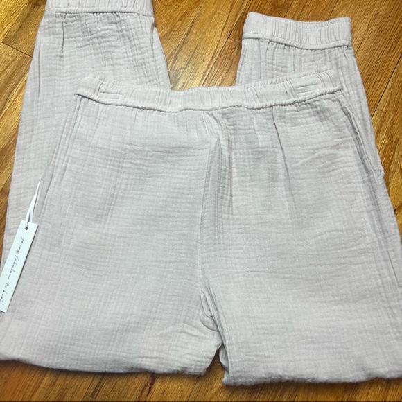 NWT Young fabulous & broke light pink cotton joggers - Picture 4 of 5